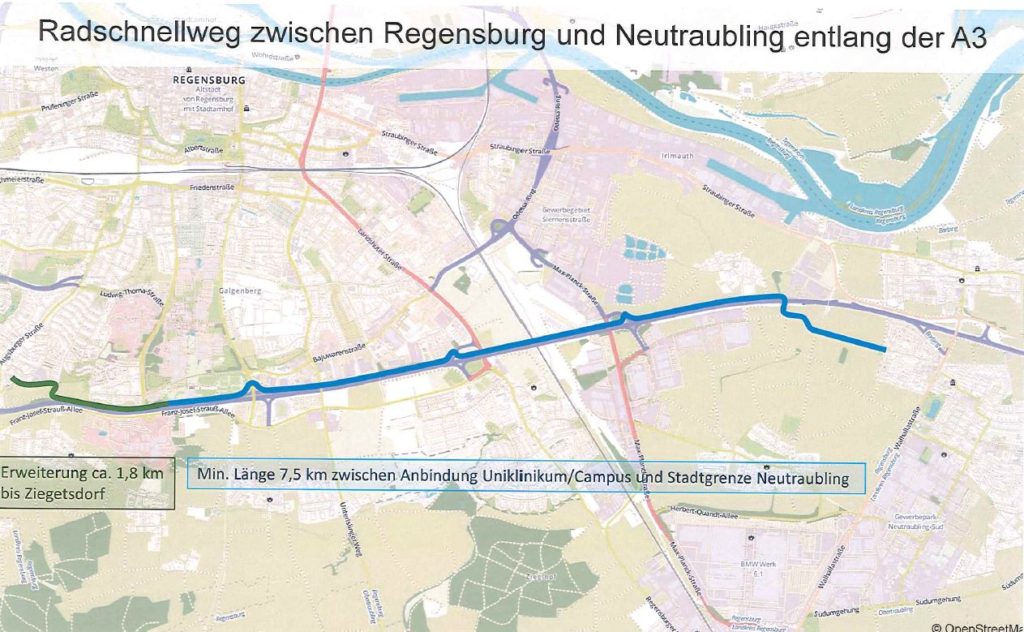 Radschnellwege A3