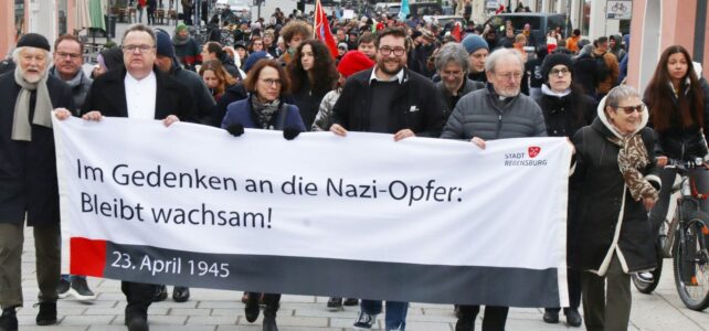 Gedenkweg für die Opfer des Nationalsozialismus in Regensburg