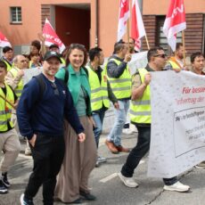 Solidarisch mit dem Streik der KDL-Beschäftigten