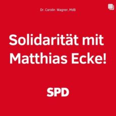 Solidarität mit Matthias Ecke