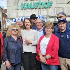 Auf ein Eis mit Katarina Barley und Thomas Rudner